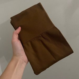 SET ACTIVE Size XS Sculptflex Leggings- Espresso